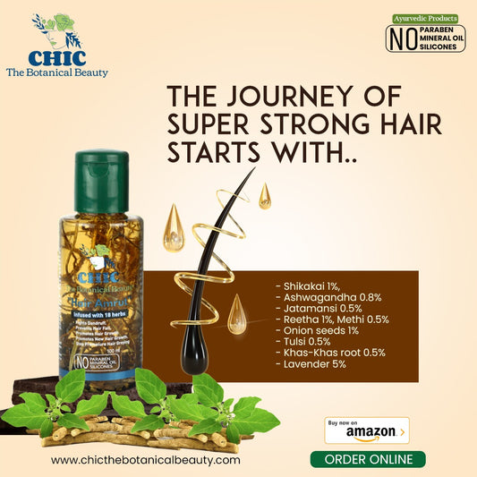 CHIC The Botanical Beauty Hair Amrut Oil (100 gm)