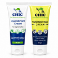 CHIC Pigmentation Care Combo – AyuraBright Cream 50 g & Pigmentation Repair Cream 50 g | Skincare Duo