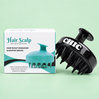CHIC Hair Scalp Massager Shampoo Brush | Soft Silicone Scalp Massage Brush with Ergonomic Grip
