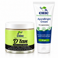 CHIC D’Tan Face Clay Mask & AyuraBright Cream Combo – Skincare Set for Tan Care and Pigmentation-Focused Routine
