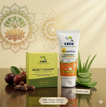 CHIC Botanical Beauty: Sunscreen & Body Yogurt Duo | Deep Hydration | Clean Formula | All Skin Types
