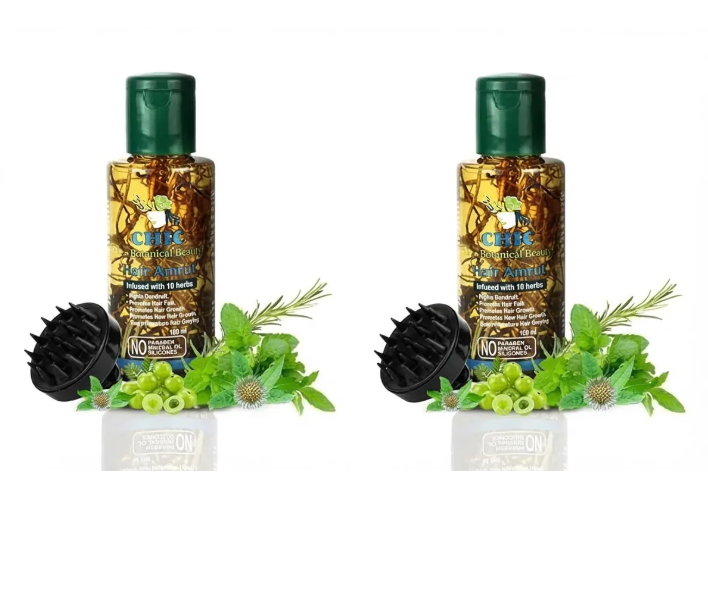 Herbal Hair Oil With Comb Pack Of 2
