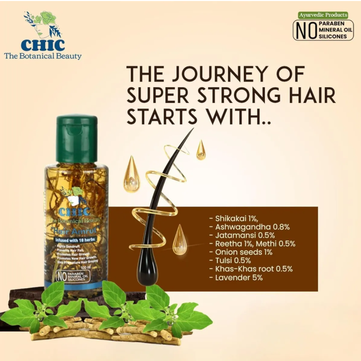 Herbal Hair Oil With Comb Pack Of 2