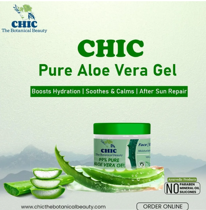 Aloe Vera And Neem Face And Body Scrub With Aloe Vera Gel Combo