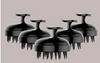 Black Premium Plastic Head Massager Pack Of 5