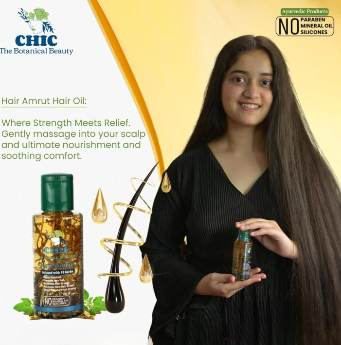 Herbal Hair Oil With Comb